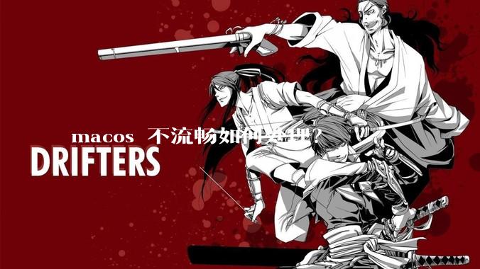 macos 不流畅如何处理？